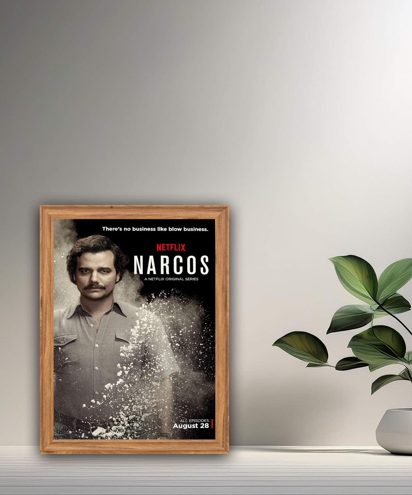 Cadre photo Narcos