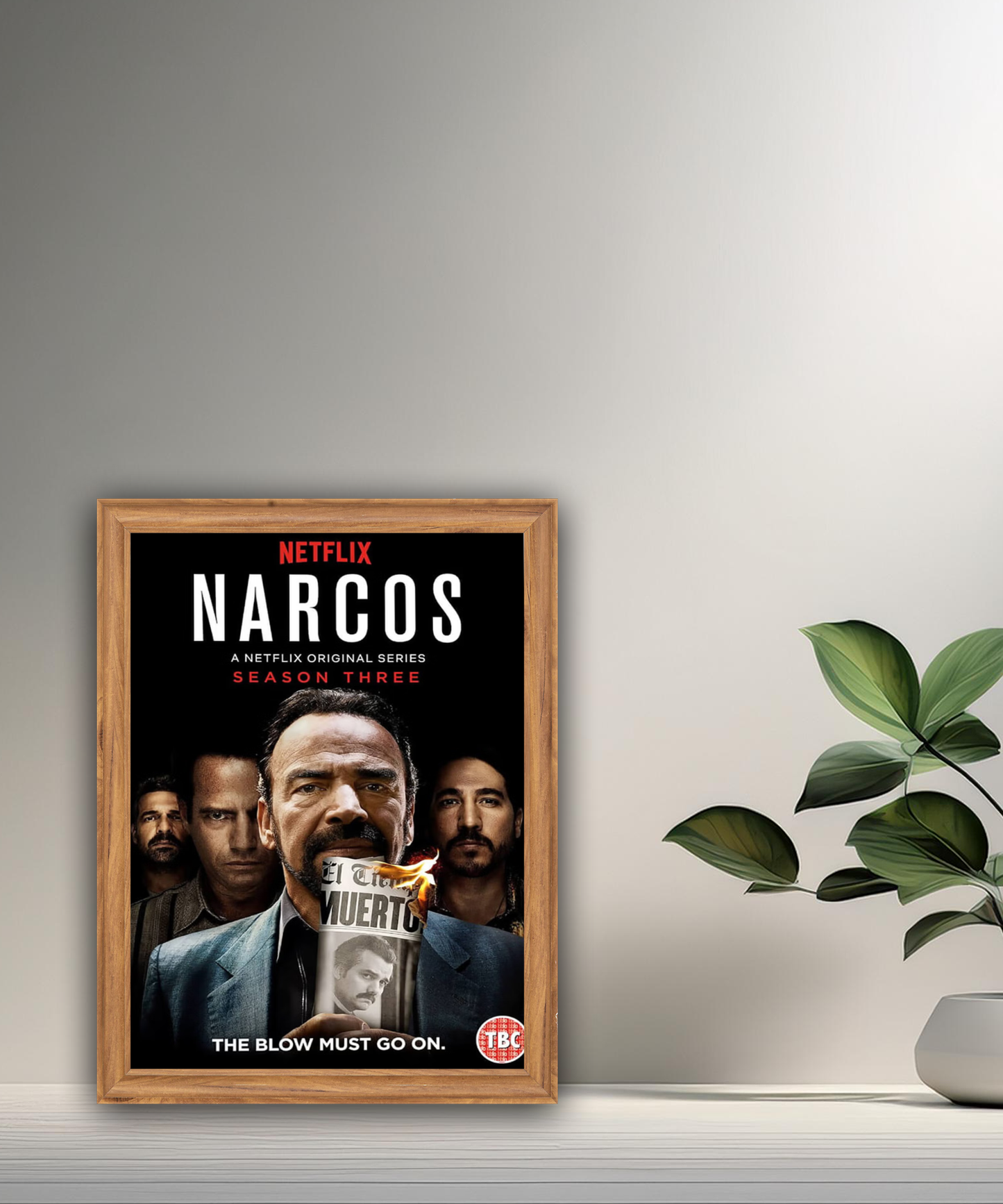 Cadre photo Narcos