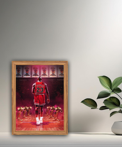 Cadre photo de Michael Jordan Basketball