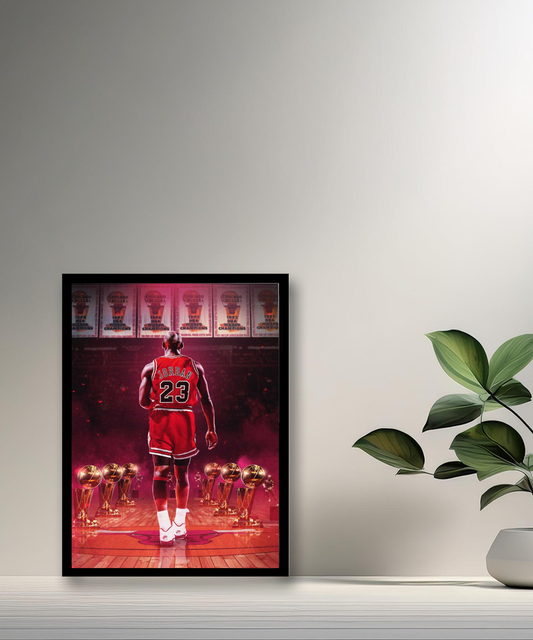 Cadre photo de Michael Jordan Basketball
