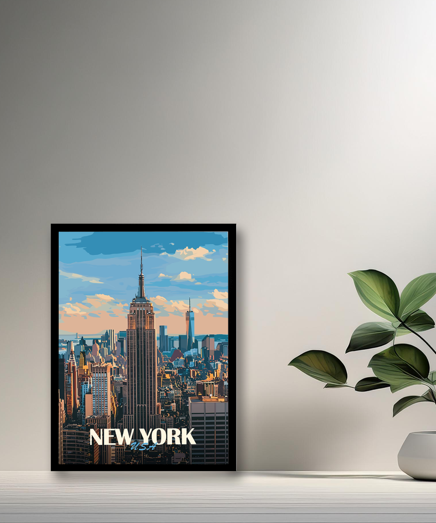 Cadre photo New-York USA