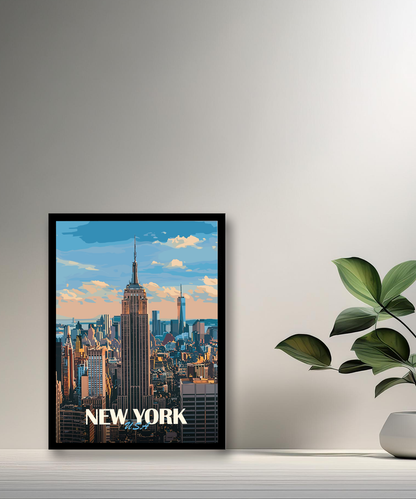 Cadre photo New-York USA