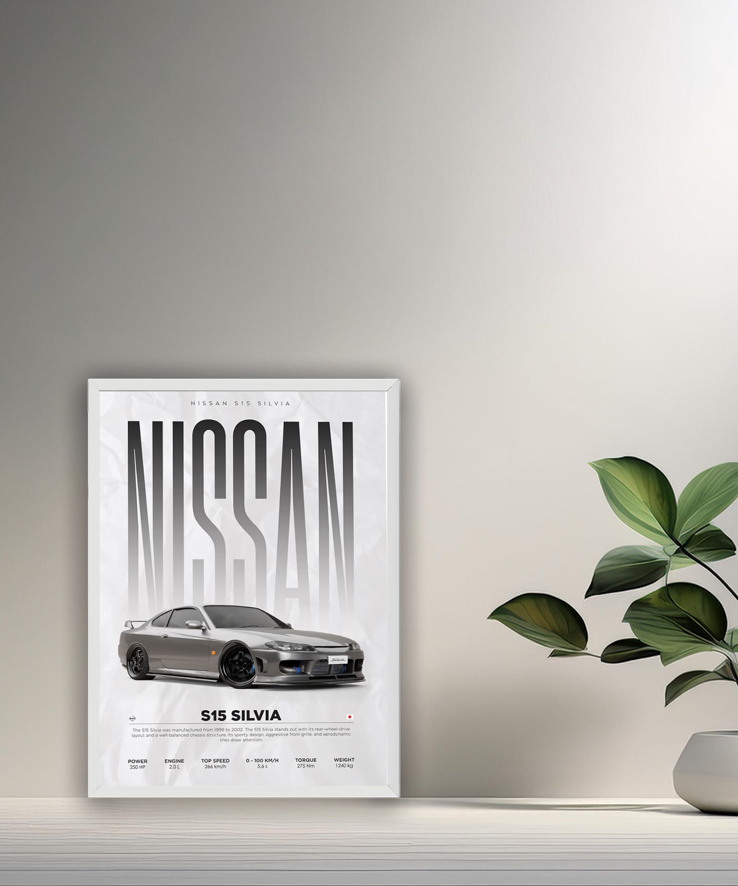 Cadre photo Nissan S15 Silvia