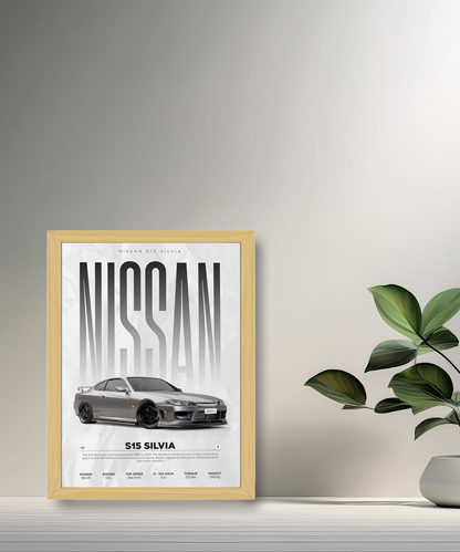 Cadre photo Nissan S15 Silvia
