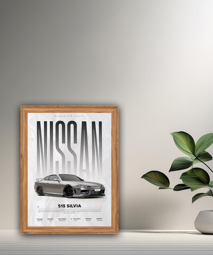 Cadre photo Nissan S15 Silvia