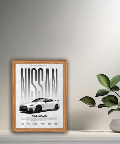 Cadre photo Nissan GT-R Nismo
