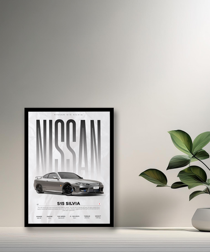 Cadre photo Nissan S15 Silvia