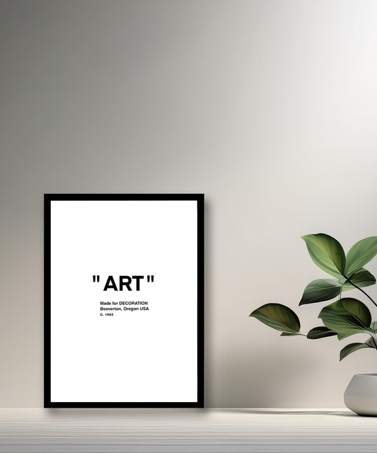 Cadre photo Off-White "Art"