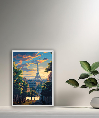 Cadre photo Paris France