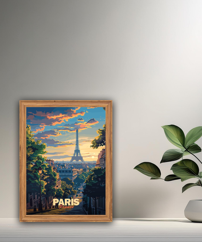 Cadre photo Paris France