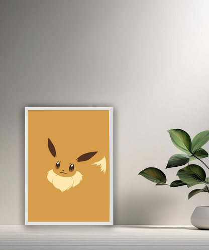 Cadre photo de Evoli Pokémon
