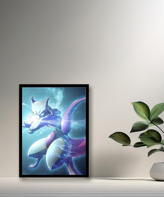Cadre photo de Mewtwo Pokémon