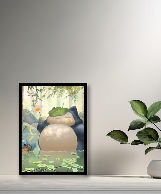 Cadre photo de Ronflex Pokémon