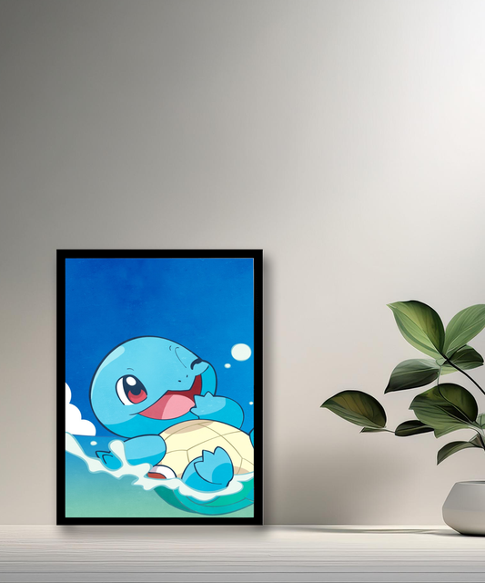 Cadre photo de Carapuce Pokémon