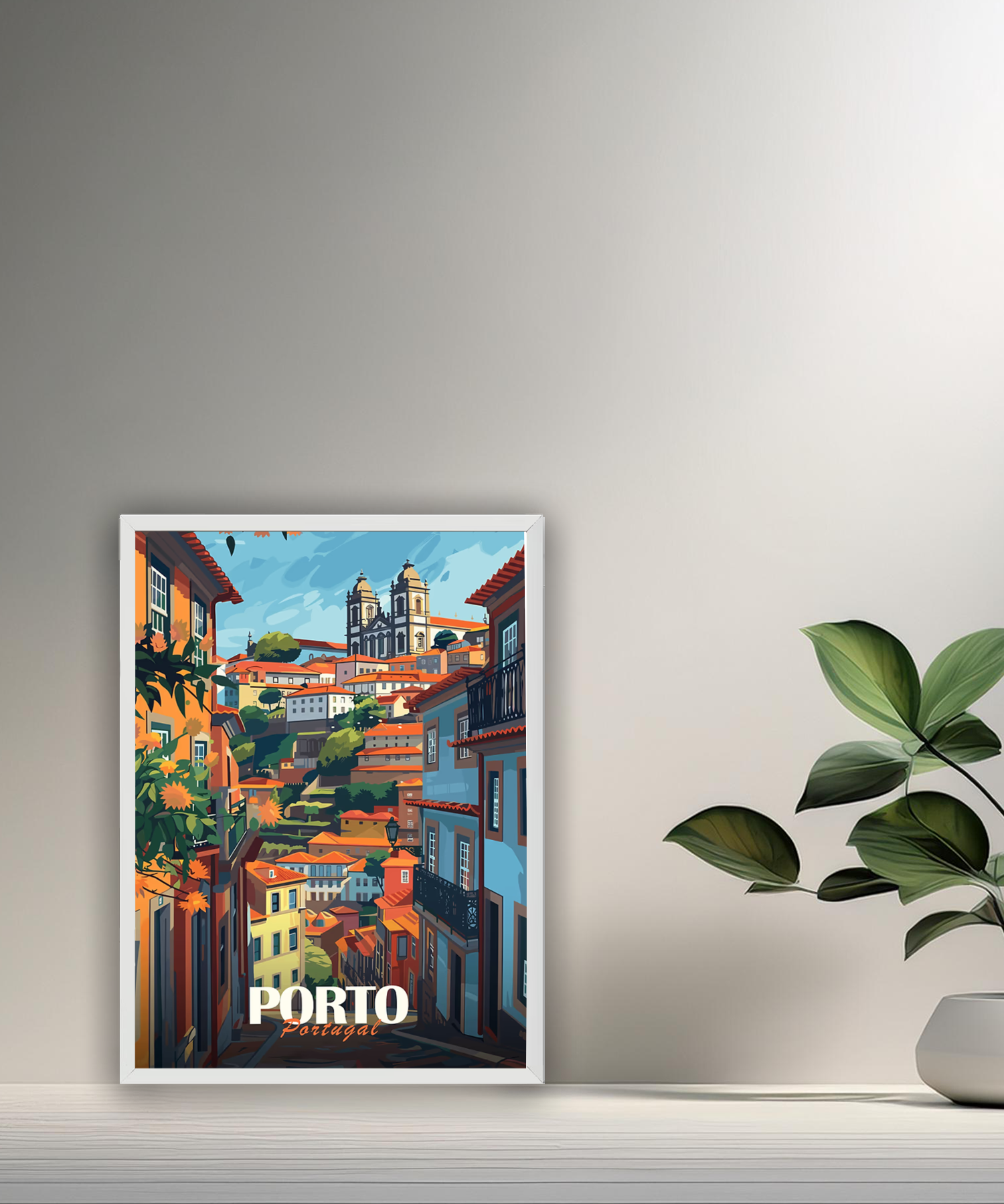 Cadre photo Porto Portugal