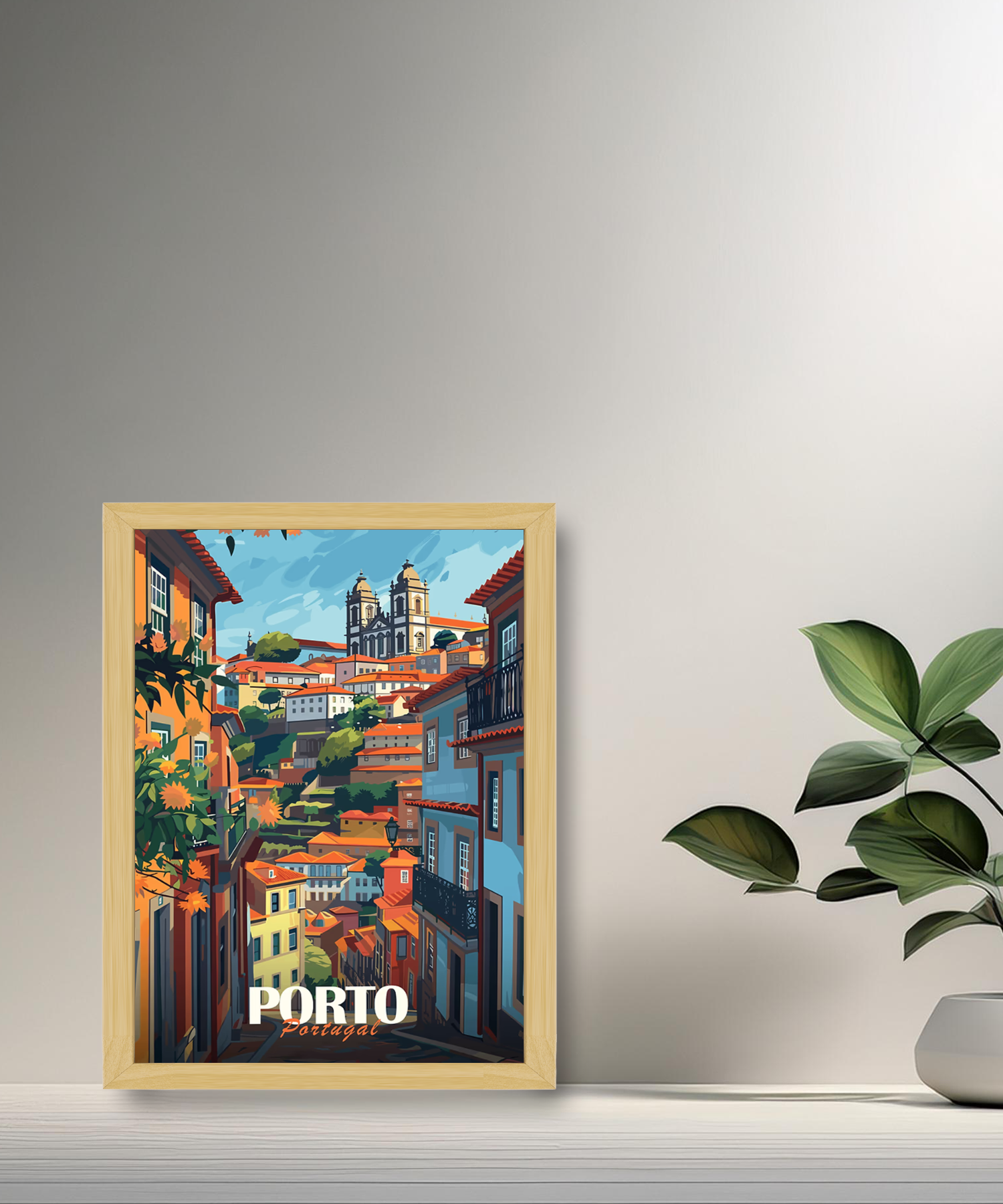 Cadre photo Porto Portugal