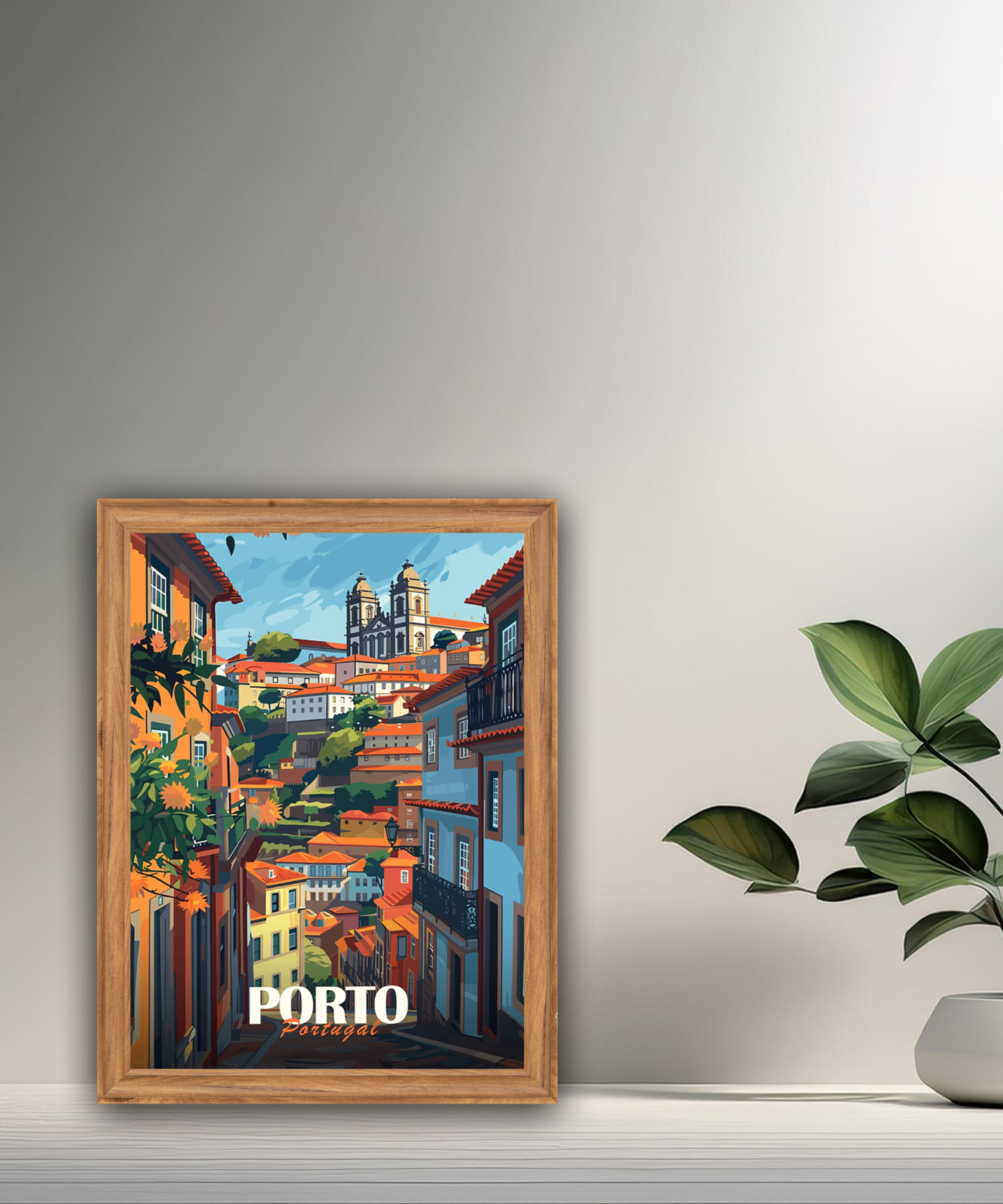 Cadre photo Porto Portugal