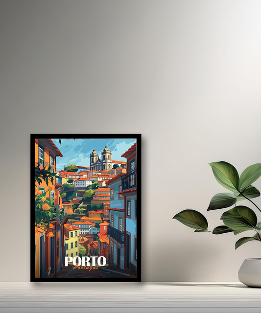 Cadre photo Porto Portugal