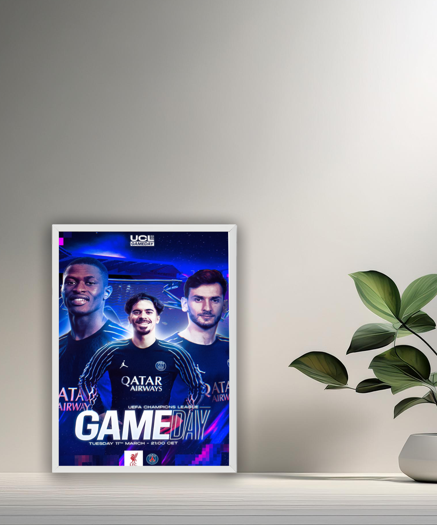 Cadre photo de PSG vs Liverpool