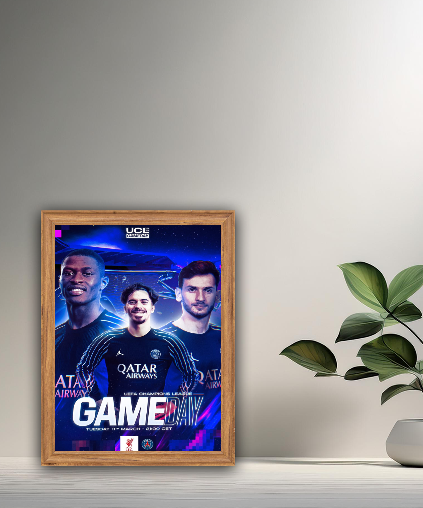 Cadre photo de PSG vs Liverpool