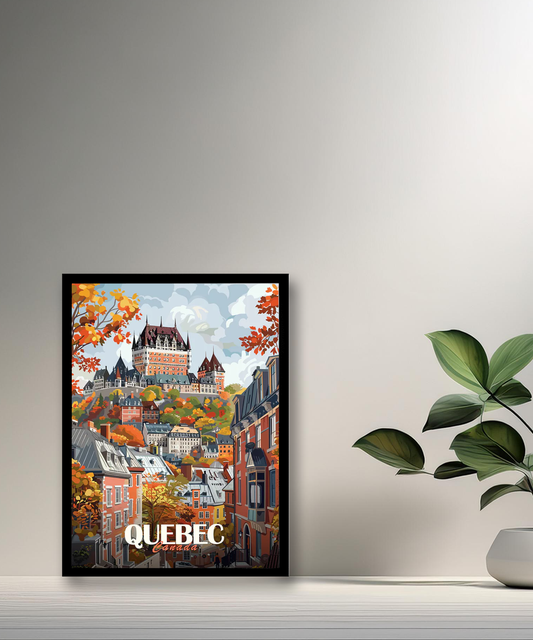 Cadre photo Quebec Canada