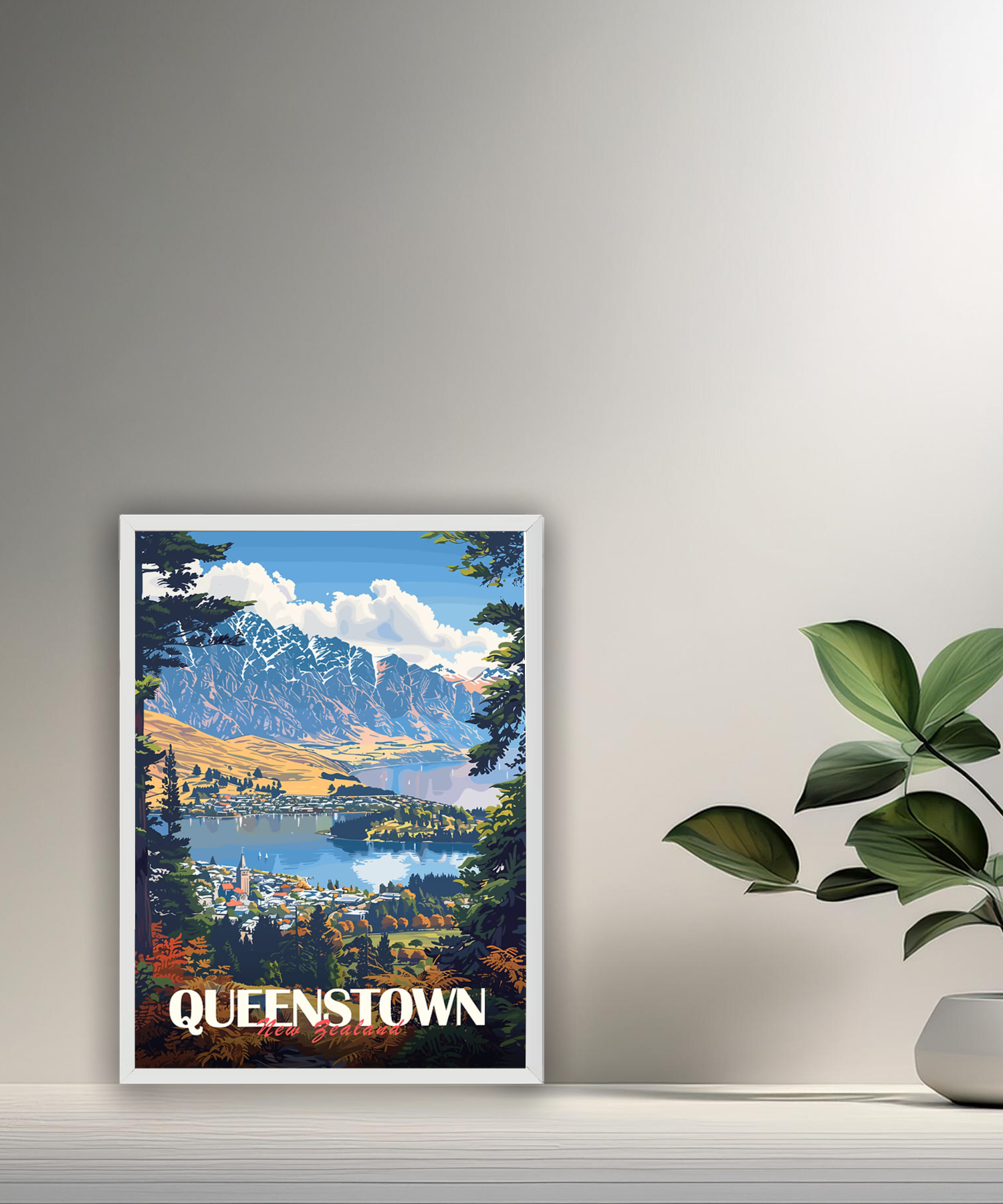 Cadre photo Queenstown New Zealand