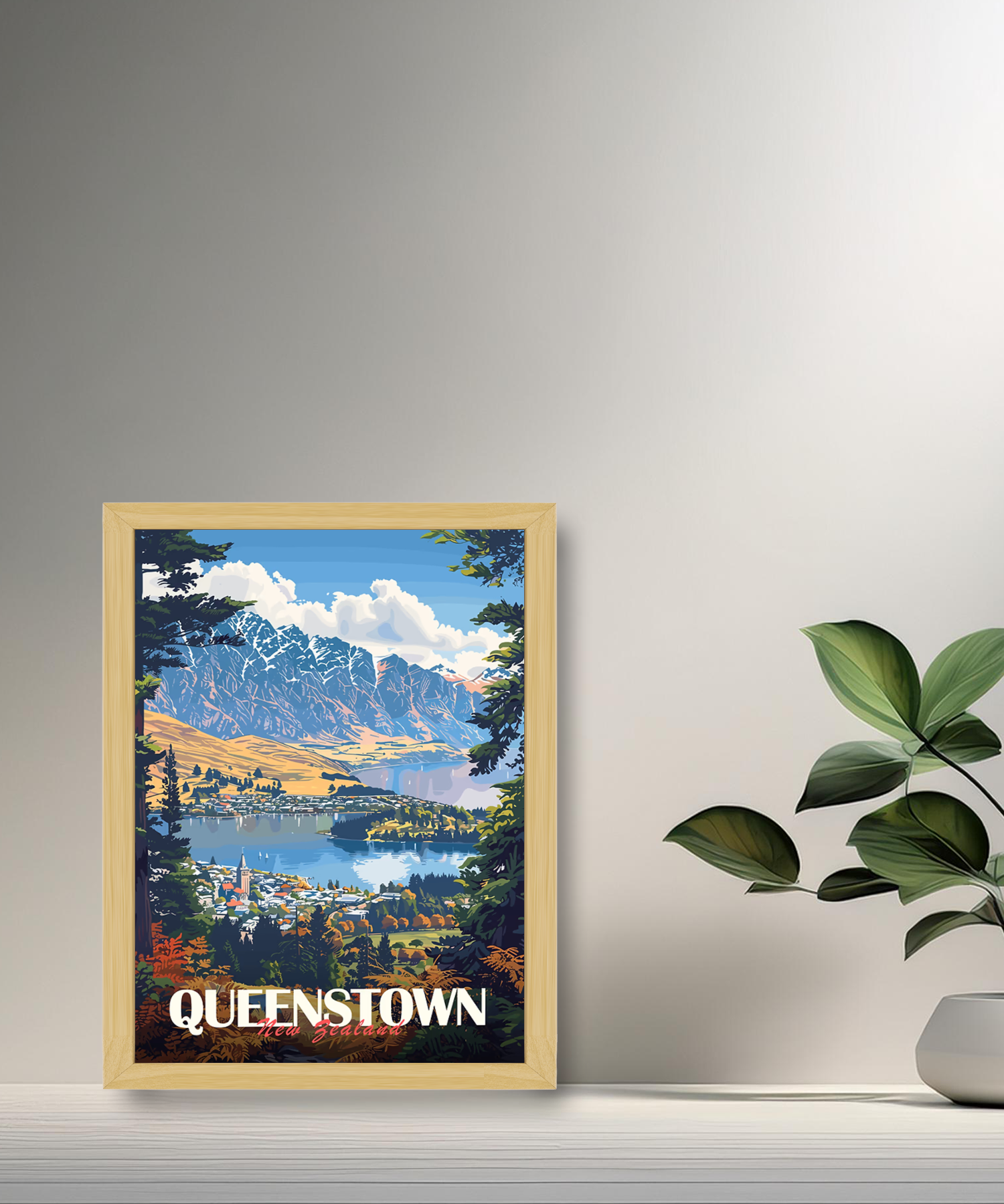 Cadre photo Queenstown New Zealand