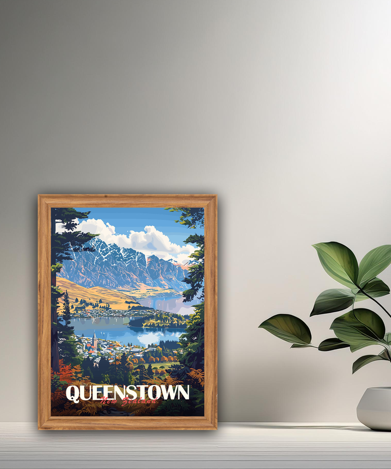 Cadre photo Queenstown New Zealand