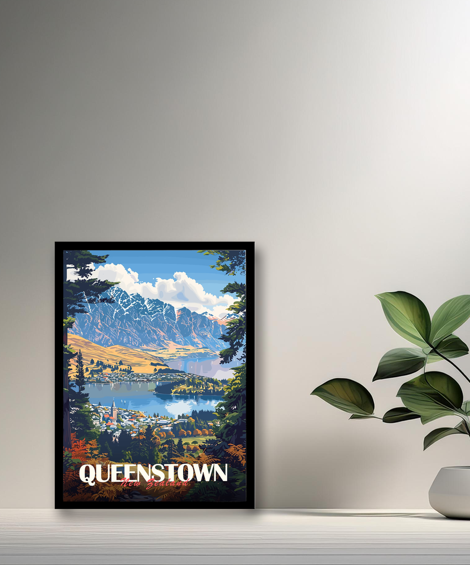 Cadre photo Queenstown New Zealand
