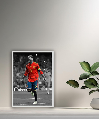 Cadre photo de Sergio Ramos