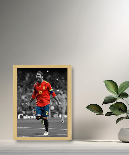 Cadre photo de Sergio Ramos