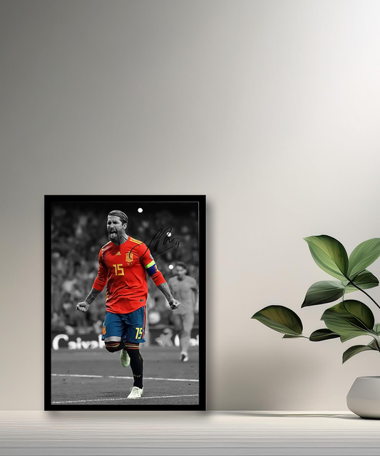 Cadre photo de Sergio Ramos