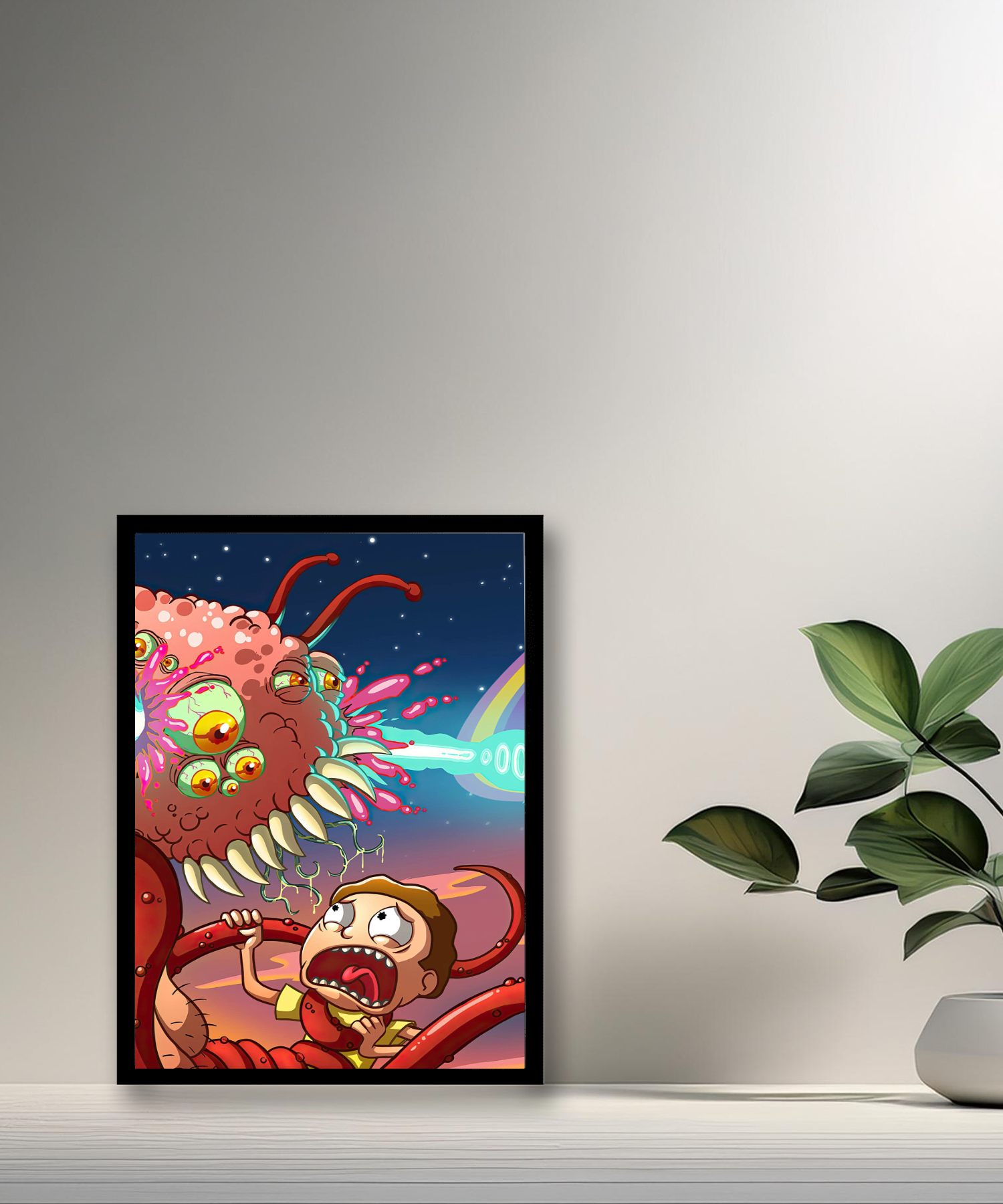 Cadre photo de Rick et Morty