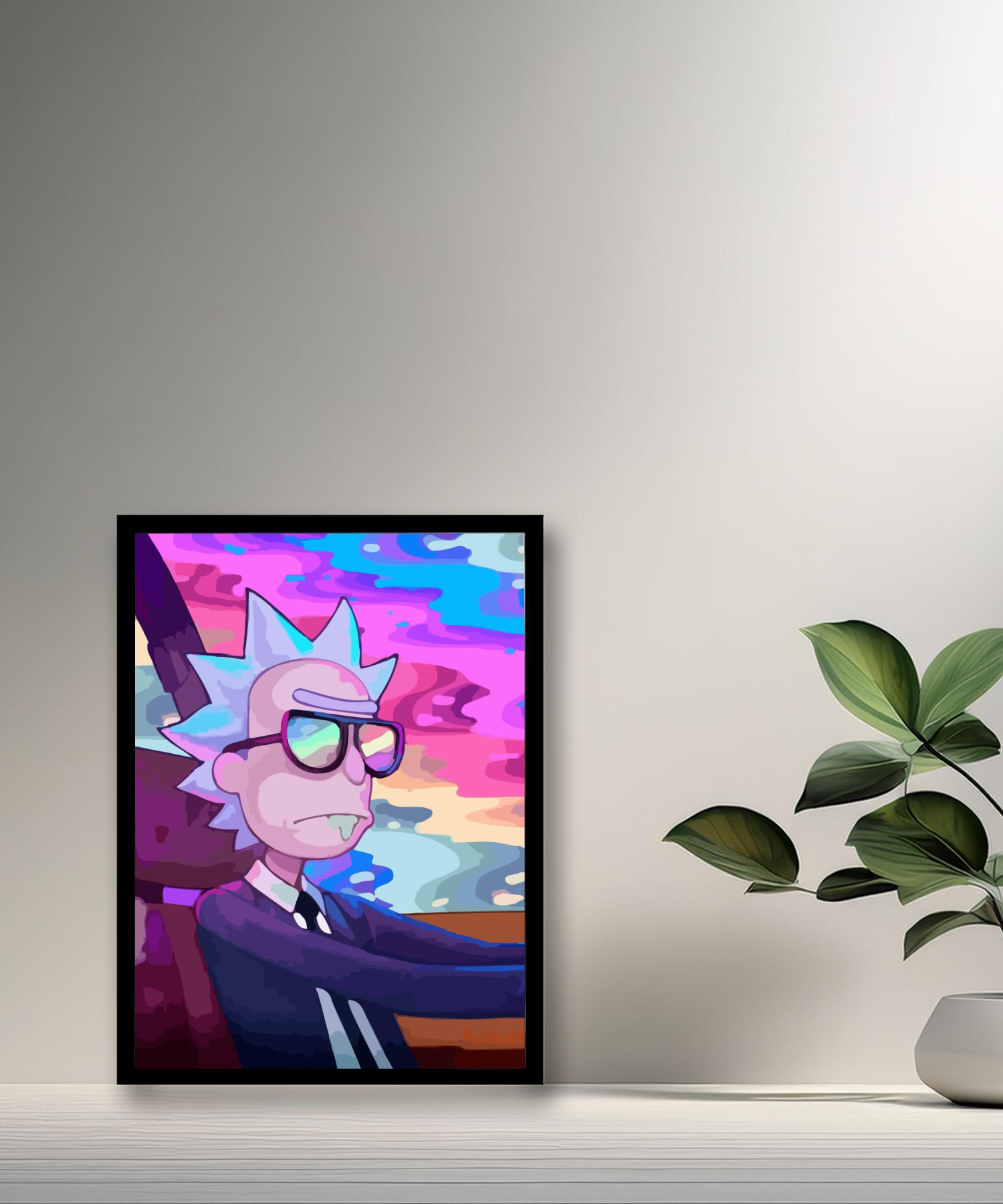 Cadre photo de Rick et Morty