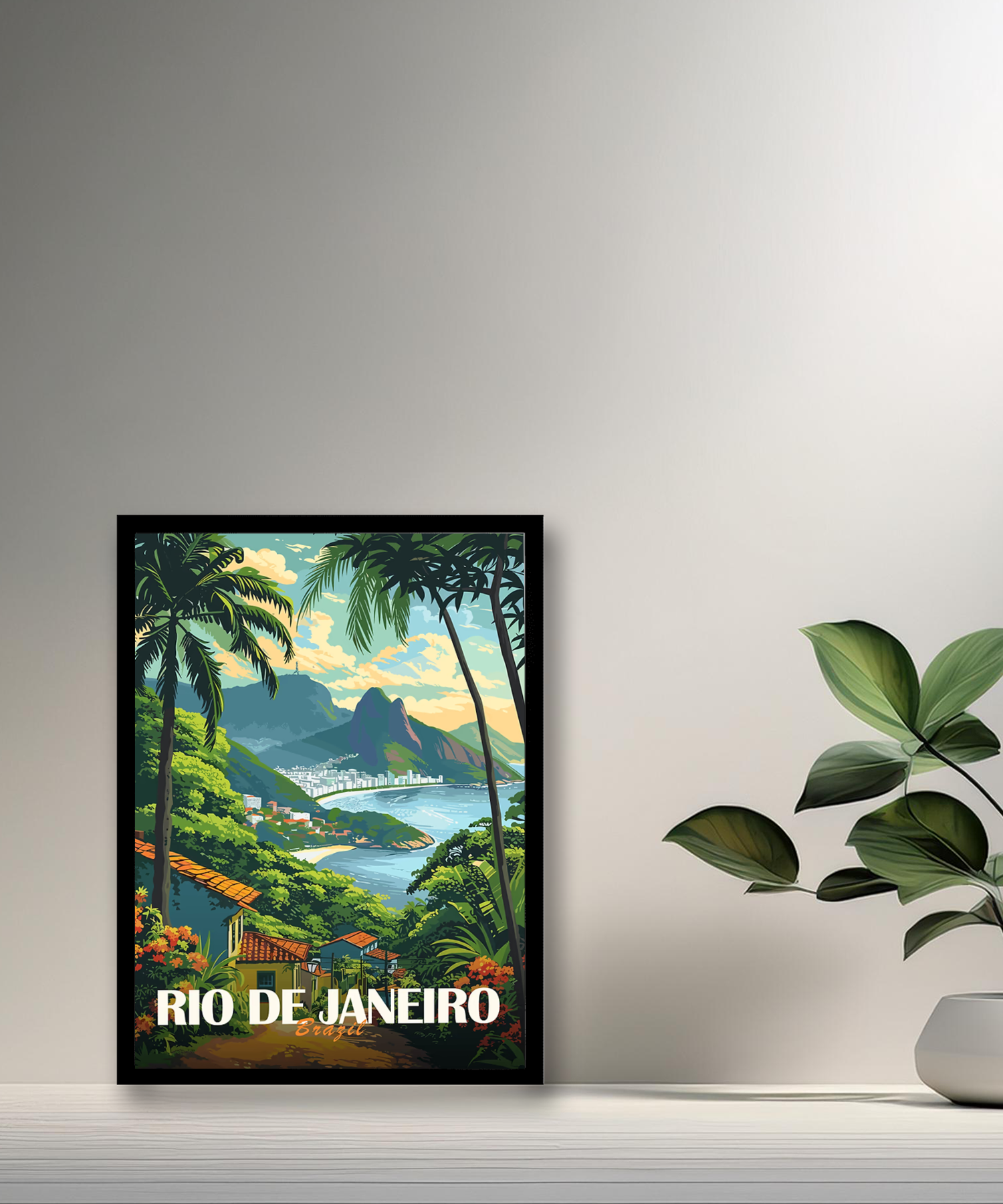 Cadre photo Rio de Janeiro Brazil
