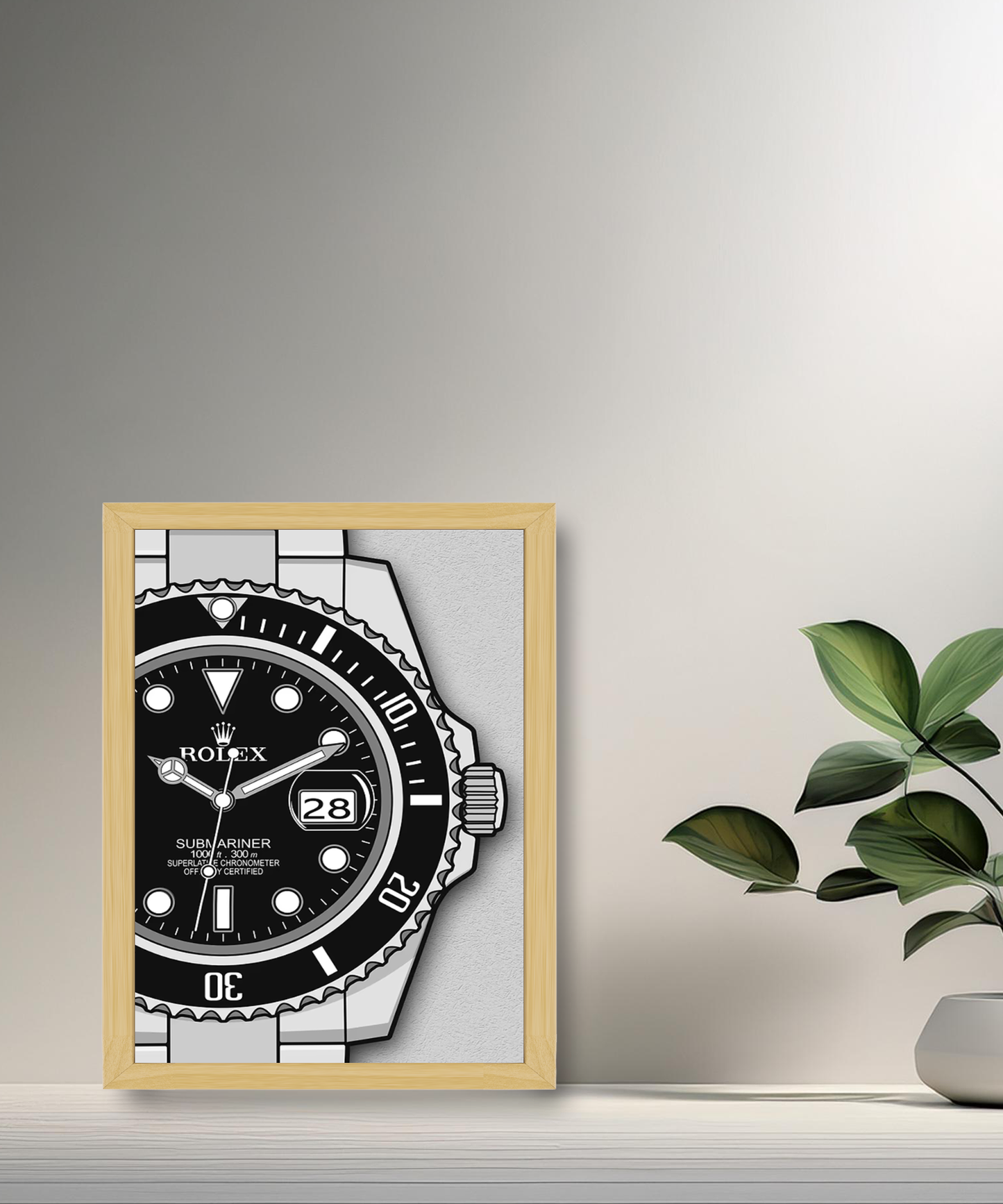 Cadre photo Rolex