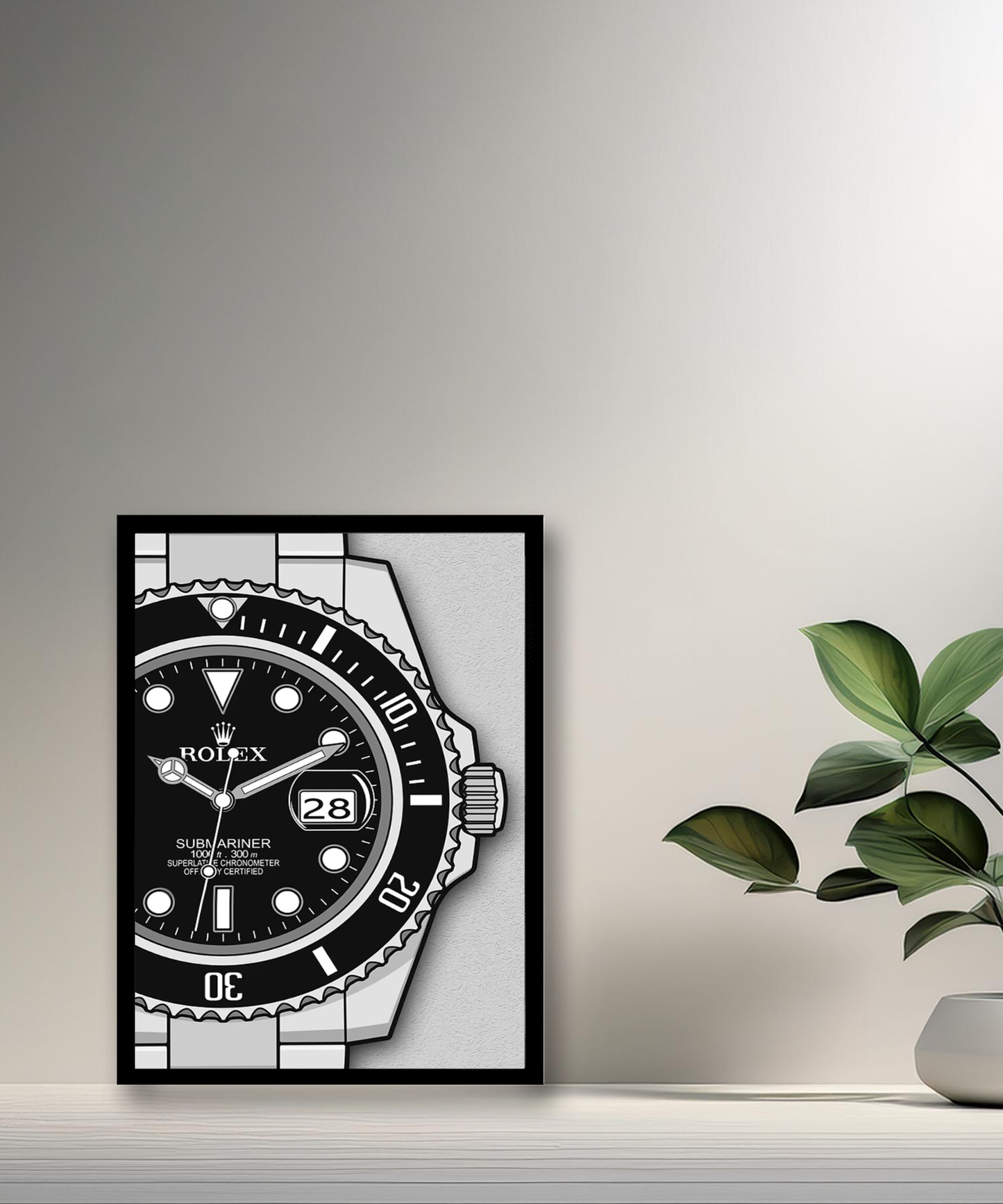 Cadre photo Rolex