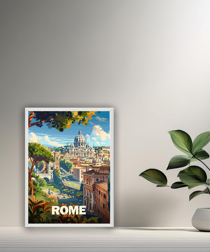Cadre photo Rome Italy