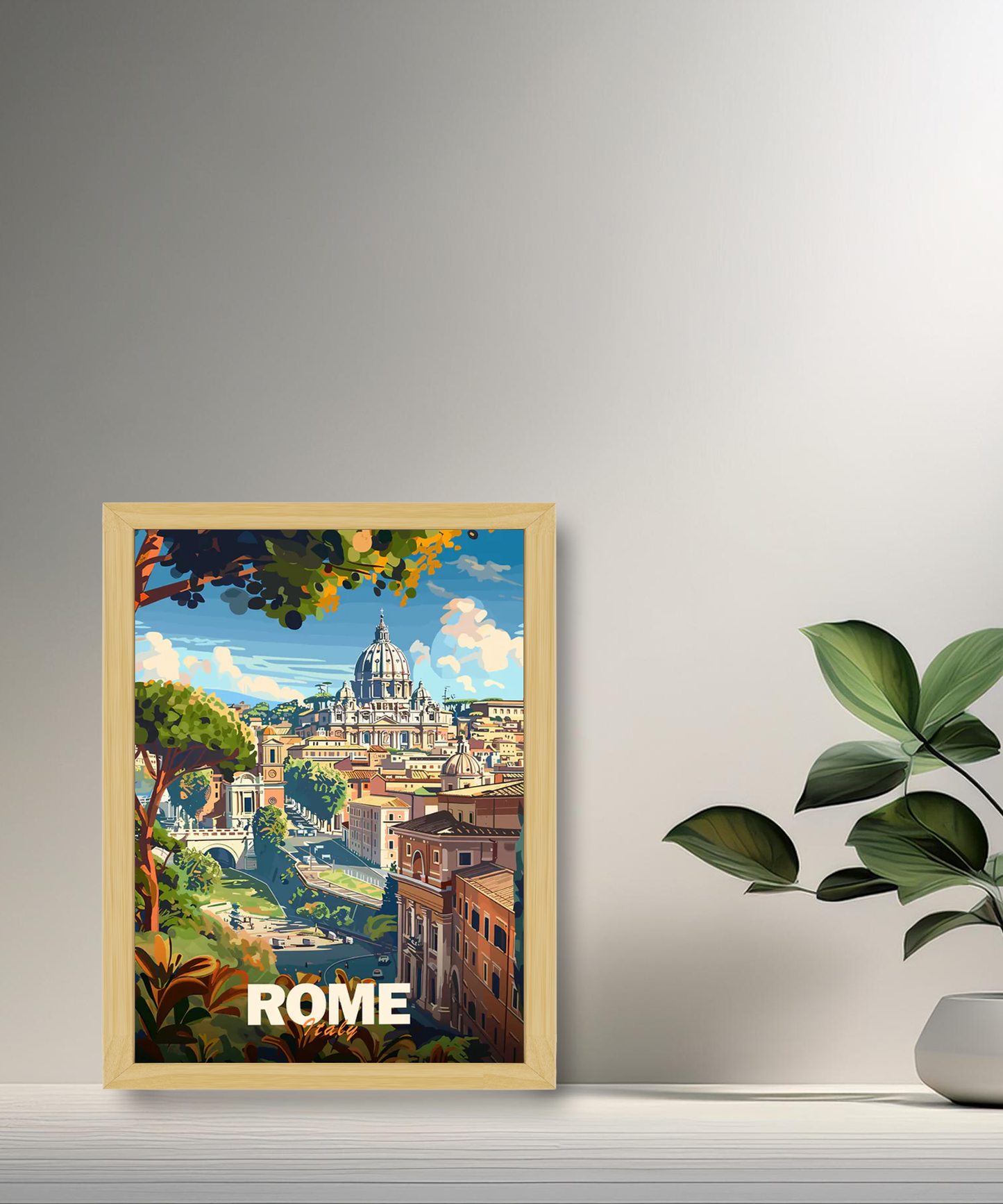 Cadre photo Rome Italy