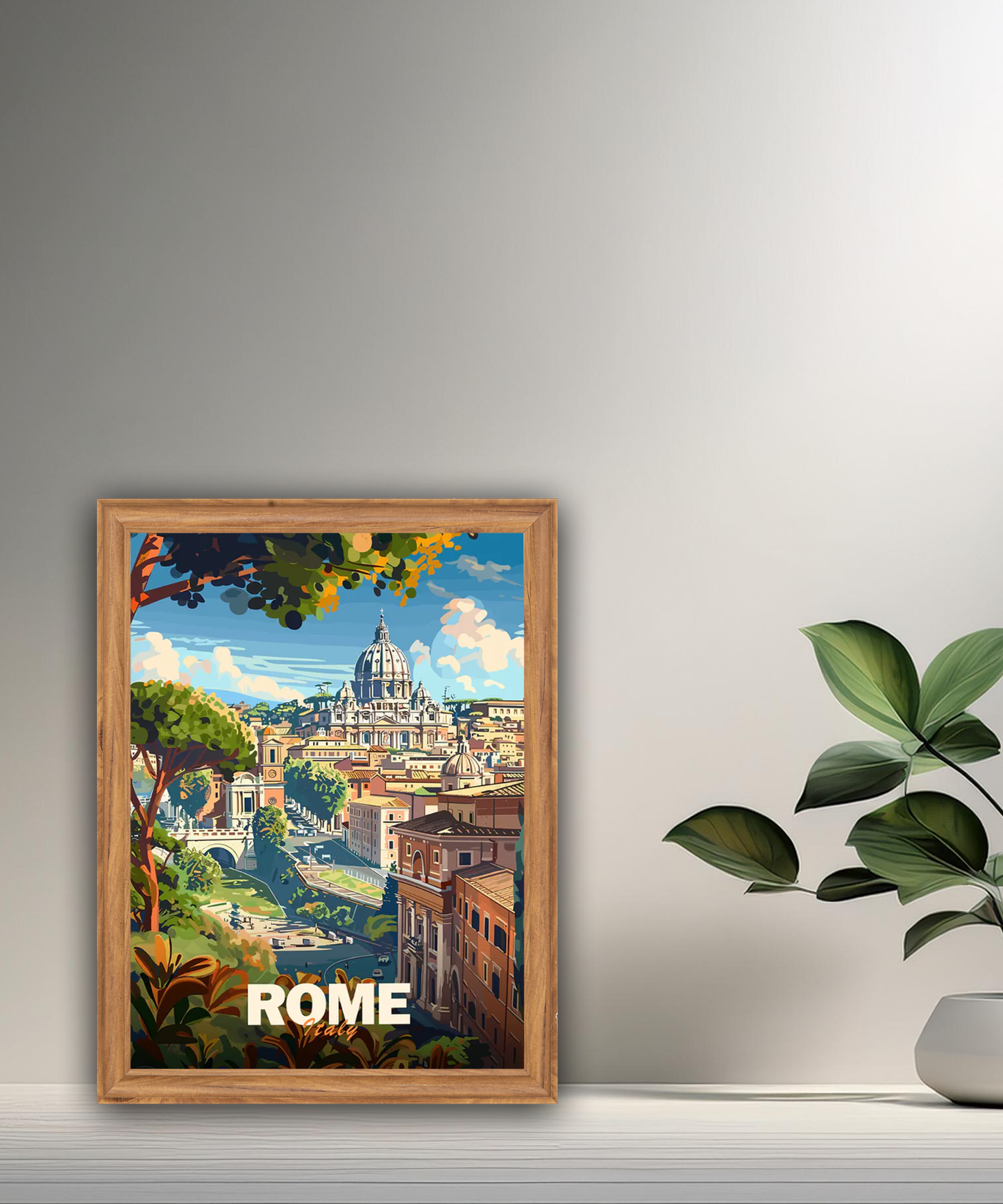 Cadre photo Rome Italy