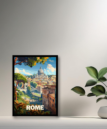 Cadre photo Rome Italy