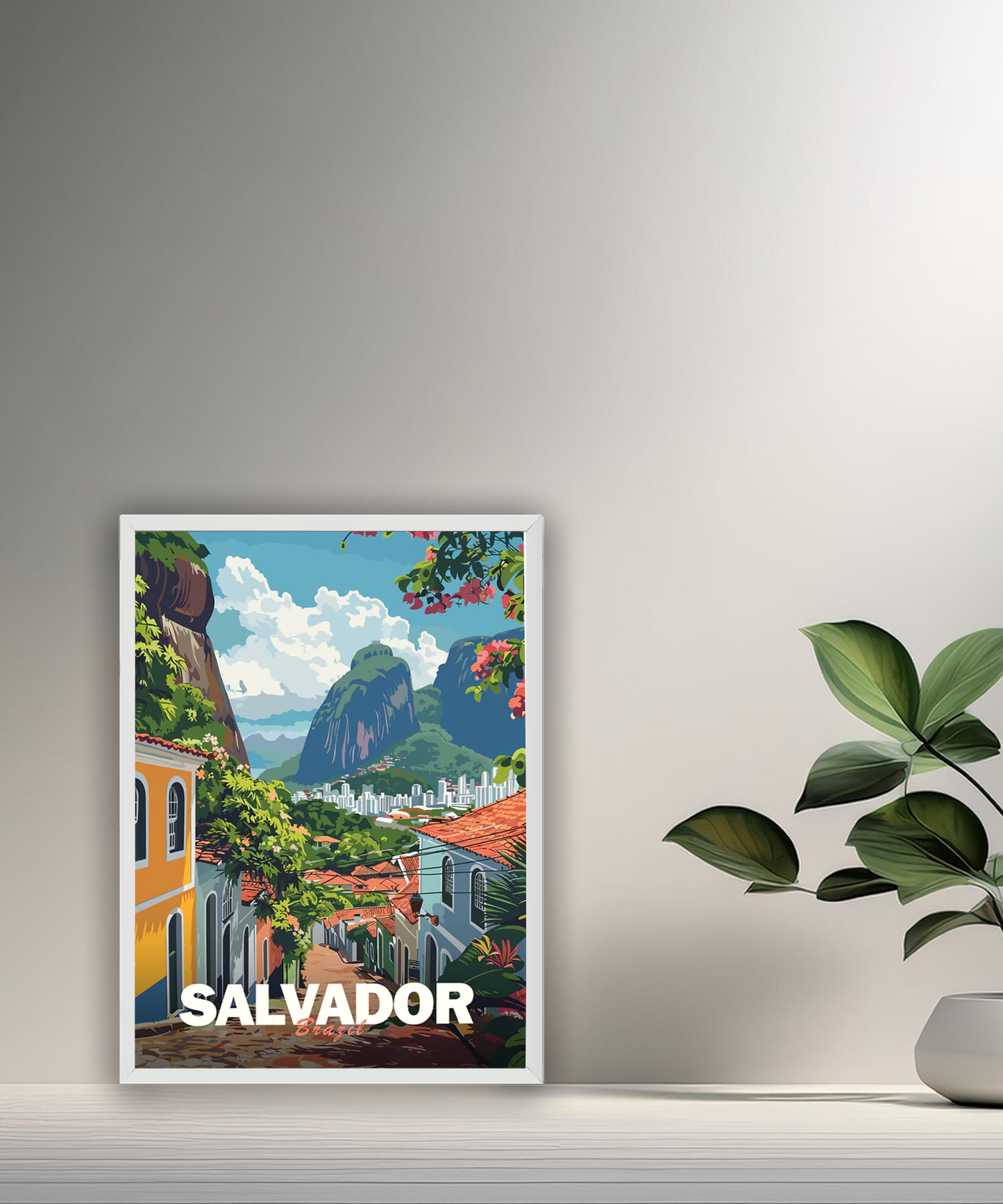Cadre photo Salvador Brazil