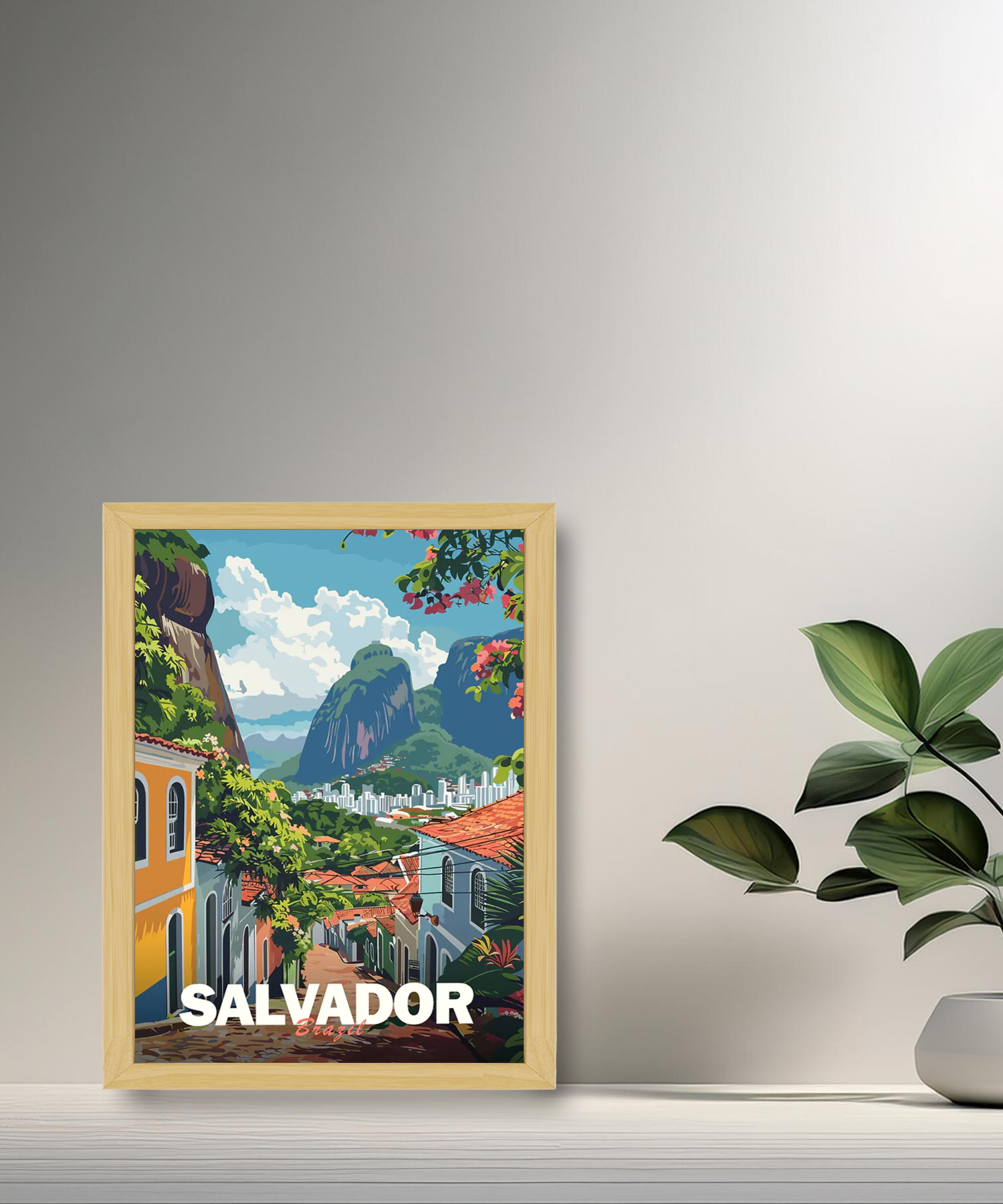 Cadre photo Salvador Brazil