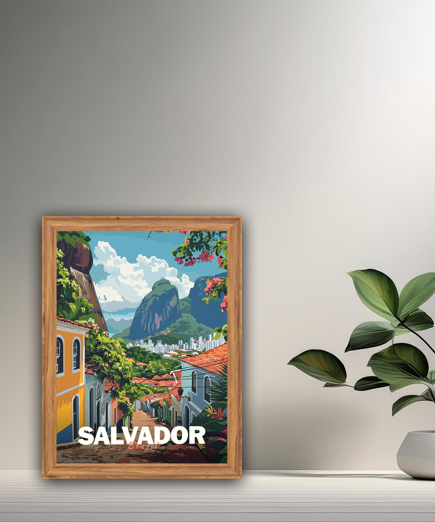 Cadre photo Salvador Brazil