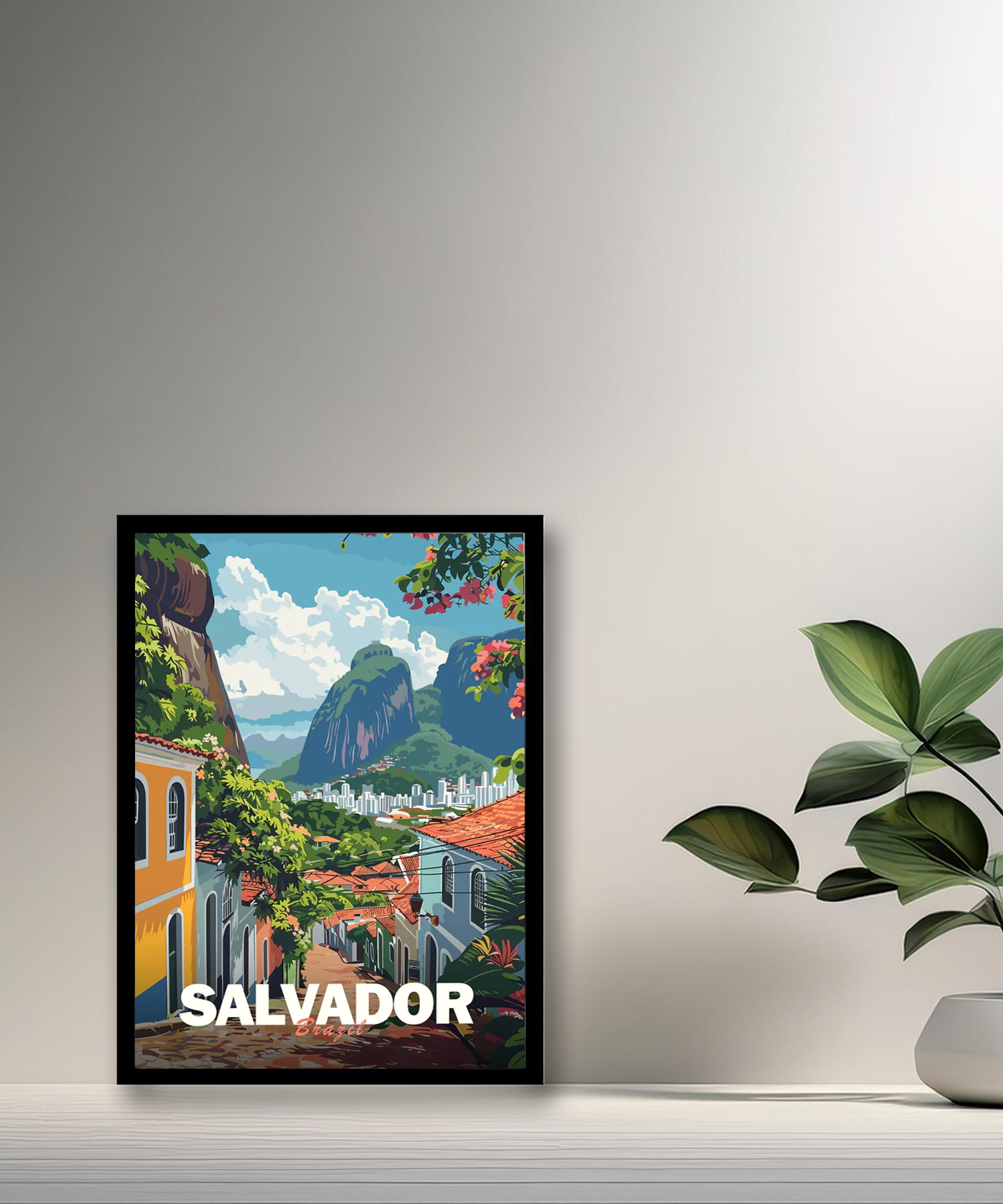 Cadre photo Salvador Brazil