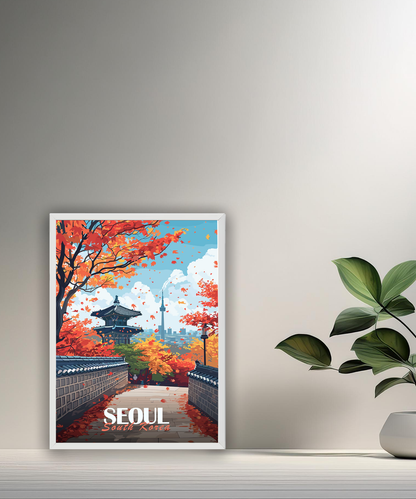 Cadre photo Seoul South Korea