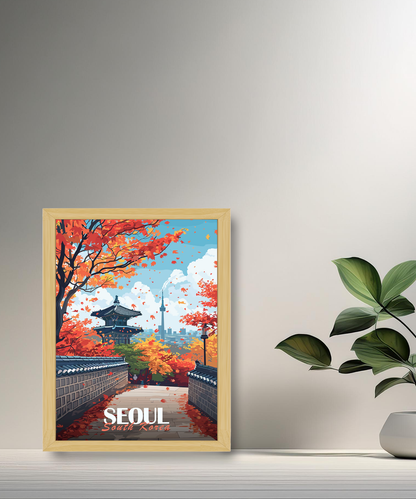 Cadre photo Seoul South Korea