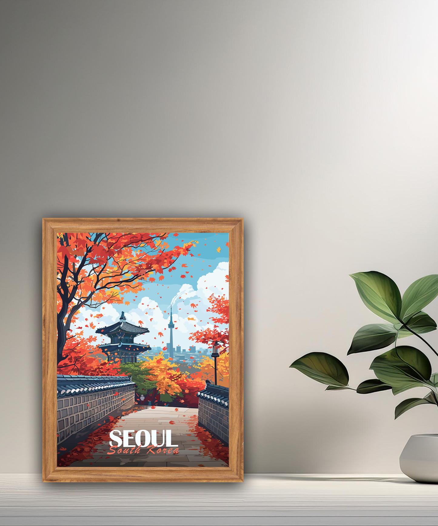 Cadre photo Seoul South Korea