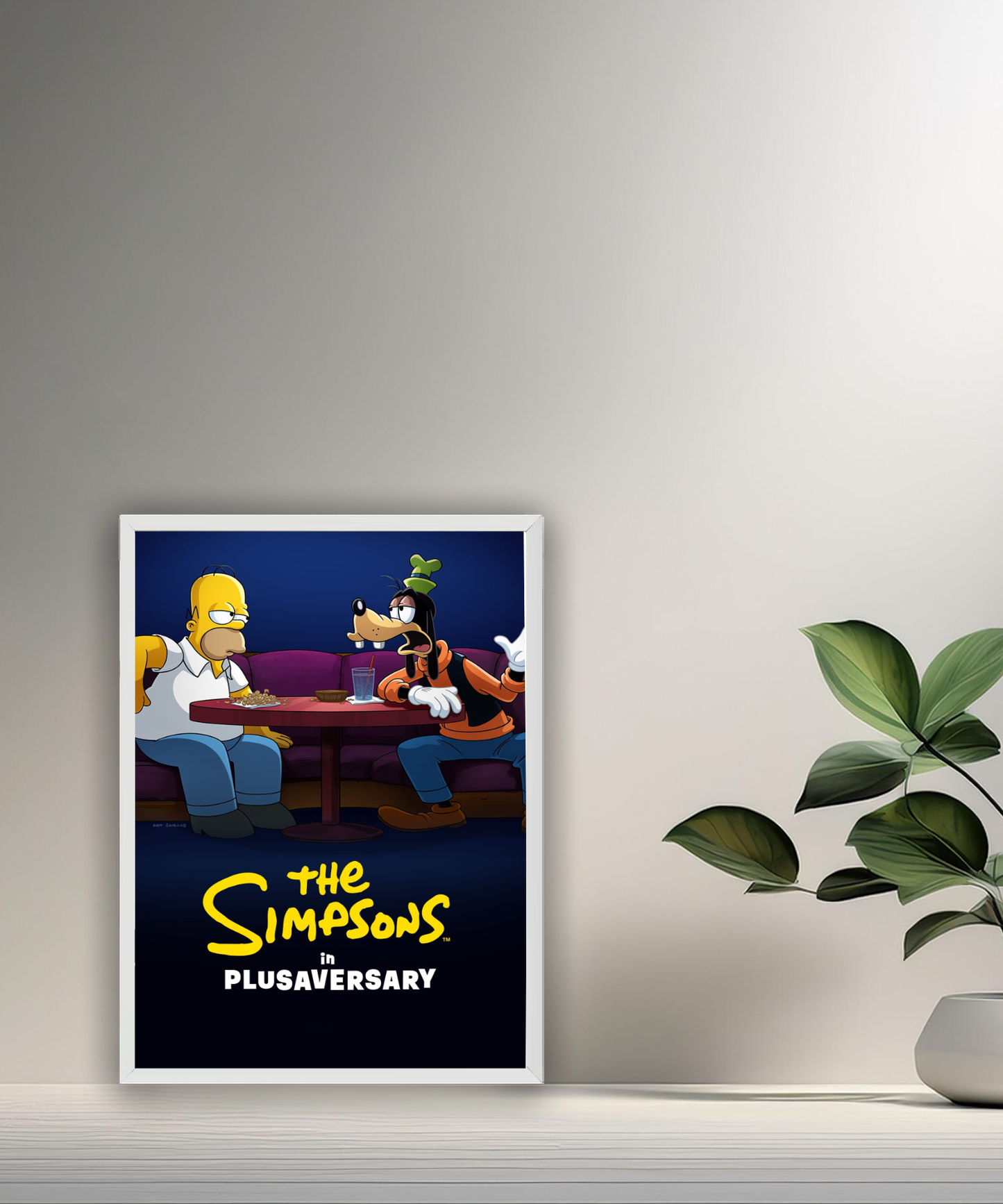 Cadre photo Les Simpsons
