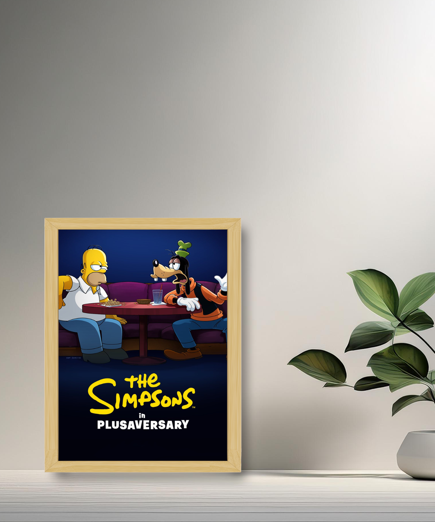 Cadre photo Les Simpsons